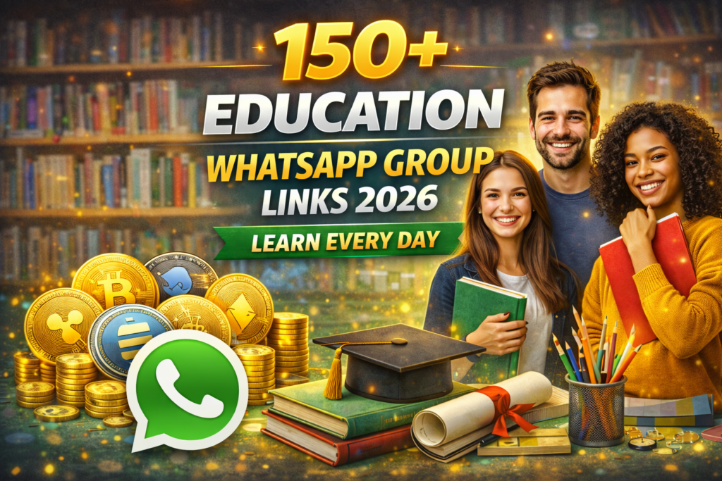 150+ Education WhatsApp Group Links 2026 — Learn Every Day