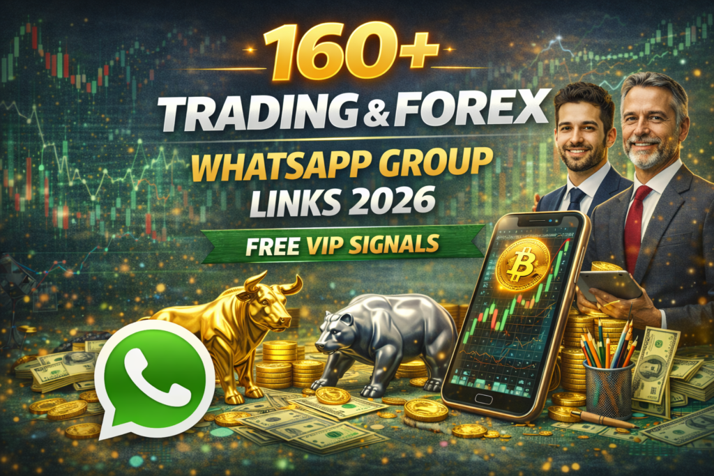 160+ Trading & Forex WhatsApp Group Links 2026 — Free VIP Signals